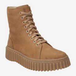 Clarks Art.  Torhill Rise Light Tan Nubuck Braun