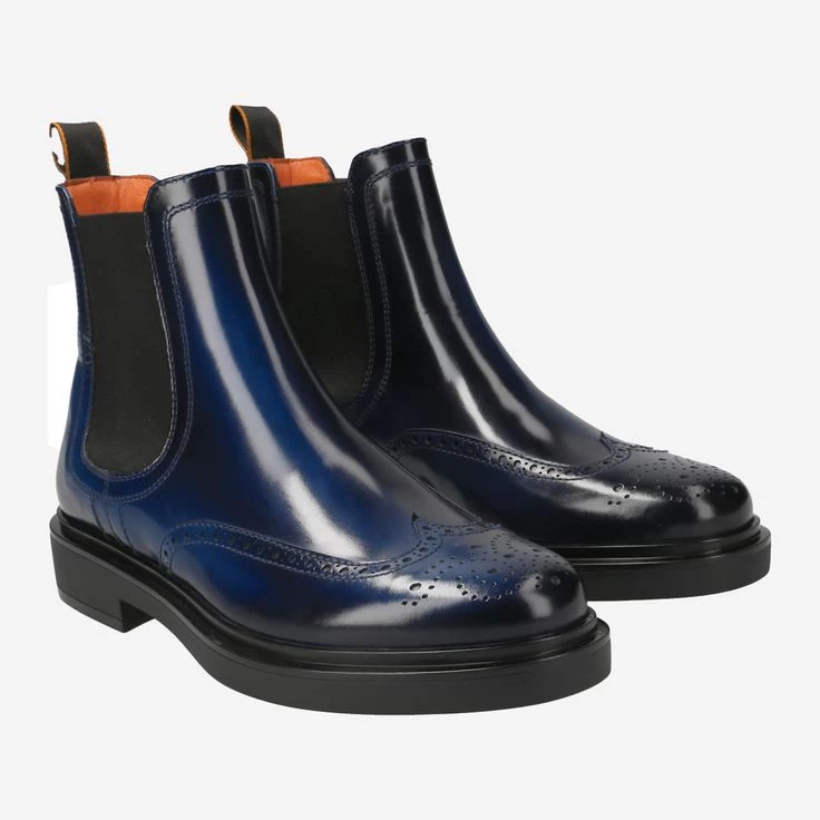 Santoni Art. 17855 U33 Blau – Bild 2