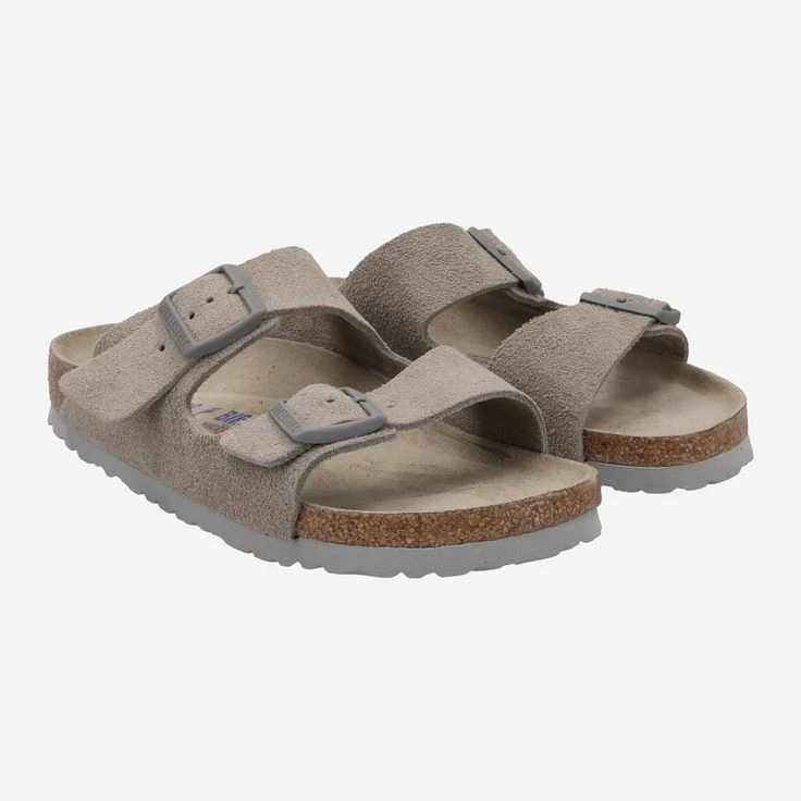 Birkenstock Art. ARIZONA SOFTFUßBETT Grau – Bild 2